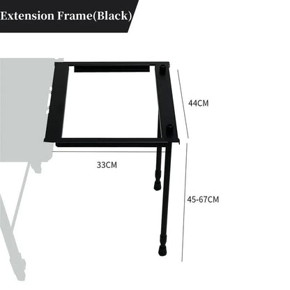 Tryhomy Tactical Folding Camping Table Lightweight Aluminum Outdoor Gear With Expandable Modular De 9