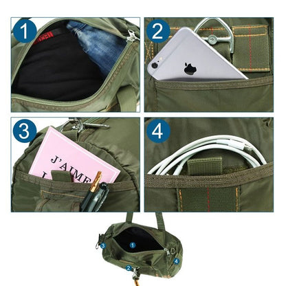 Tactical Outdoor Crossbody Duffle Bag With Durable 1000D Nylon For Travel Hiking And Camping Gear 3