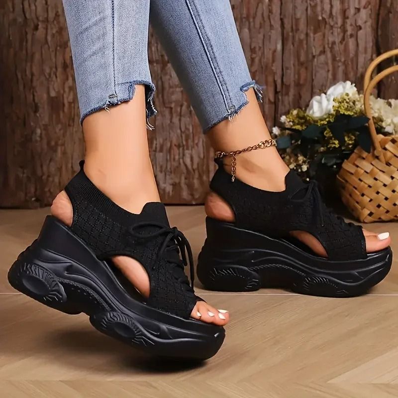 Comfort Wedge Roman Sandals For Women 4