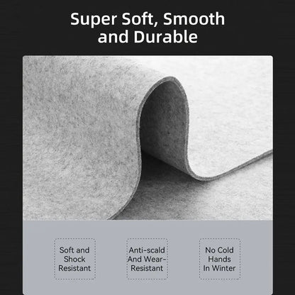 Wool Felt Gaming Desk Mat Non Slip Keyboard Mouse Pad 4