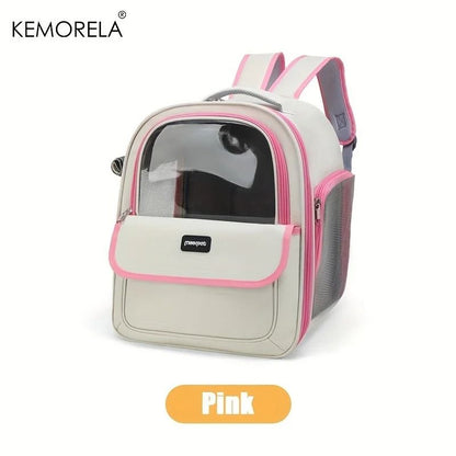 Transparent Capsule Pet Backpack For Cats And Small Dogs 9