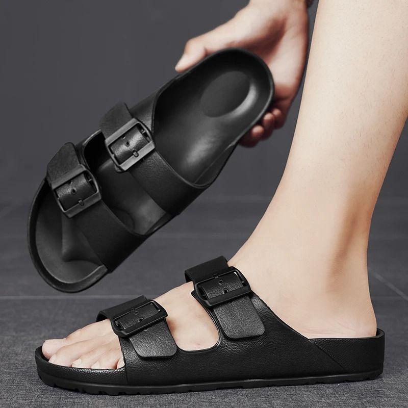 Mens Waterproof EVA Molded SlipOn Slippers 1
