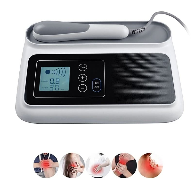 Ultrasonic Therapy Machine for Muscle and Joint Pain Relief with LCD Display