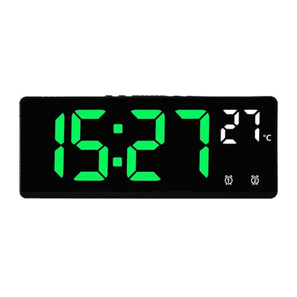 LED Digital Alarm Clock With Backlight And Temperature Display 7