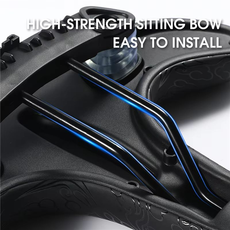 WEST BIKING Wide Comfort Bike Saddle  ShockAbsorbing Seat Cushion For Long Rides  Mountain Trails 2