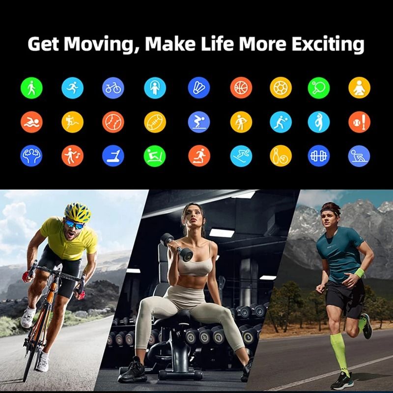 UltraThin Smart Watch With 196 AMOLED Display And Call Reminder 1