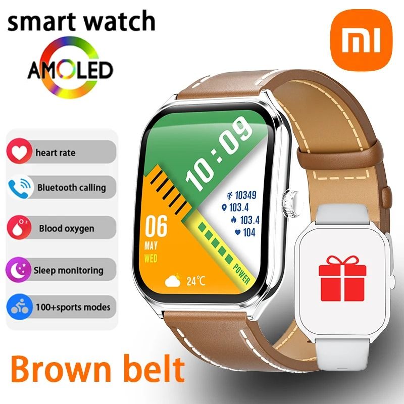 UltraThin Smart Watch With 196 AMOLED Display And Call Reminder 9