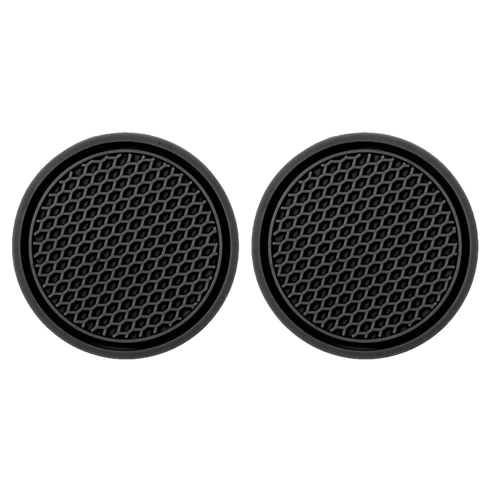 Diamond Rhinestone Car Cup Holder Pad Nonslip Rubber Coaster Mat Antiskid 7cm Auto Interior Bottle  8