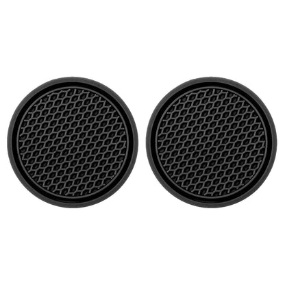Diamond Rhinestone Car Cup Holder Pad Nonslip Rubber Coaster Mat Antiskid 7cm Auto Interior Bottle  8