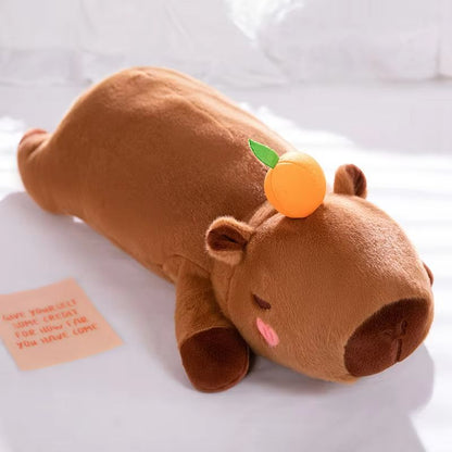 Giant Kawaii Capybara Plush Pillow  UltraSoft Cuddly Friend For All Ages 7