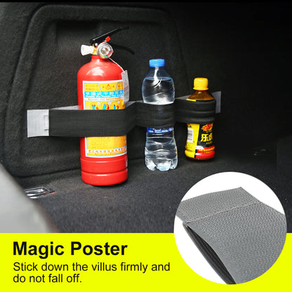 Car Trunk Organizer Fixing Belt Storage Bag, Magic Tapes Car Accessories for Stowing, Tidying & Car Interior Organizer