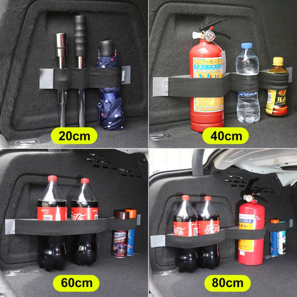 Car Trunk Organizer Fixing Belt Storage Bag, Magic Tapes Car Accessories for Stowing, Tidying & Car Interior Organizer
