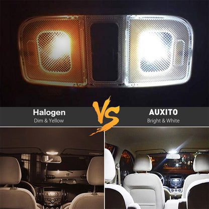 LED Canbus Bulbs White Car Interior Dome Map Lights Signal Lamps for Ford Audi BMW Mercedes-Benz