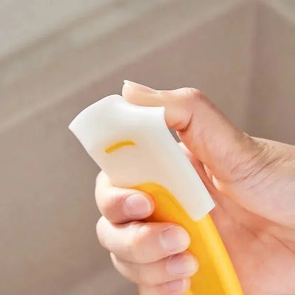 Silicone Kitchen Scraper Cleaning Spatula  Soft Blade Food Residue Stains Remover For Pots Pans Dis 4