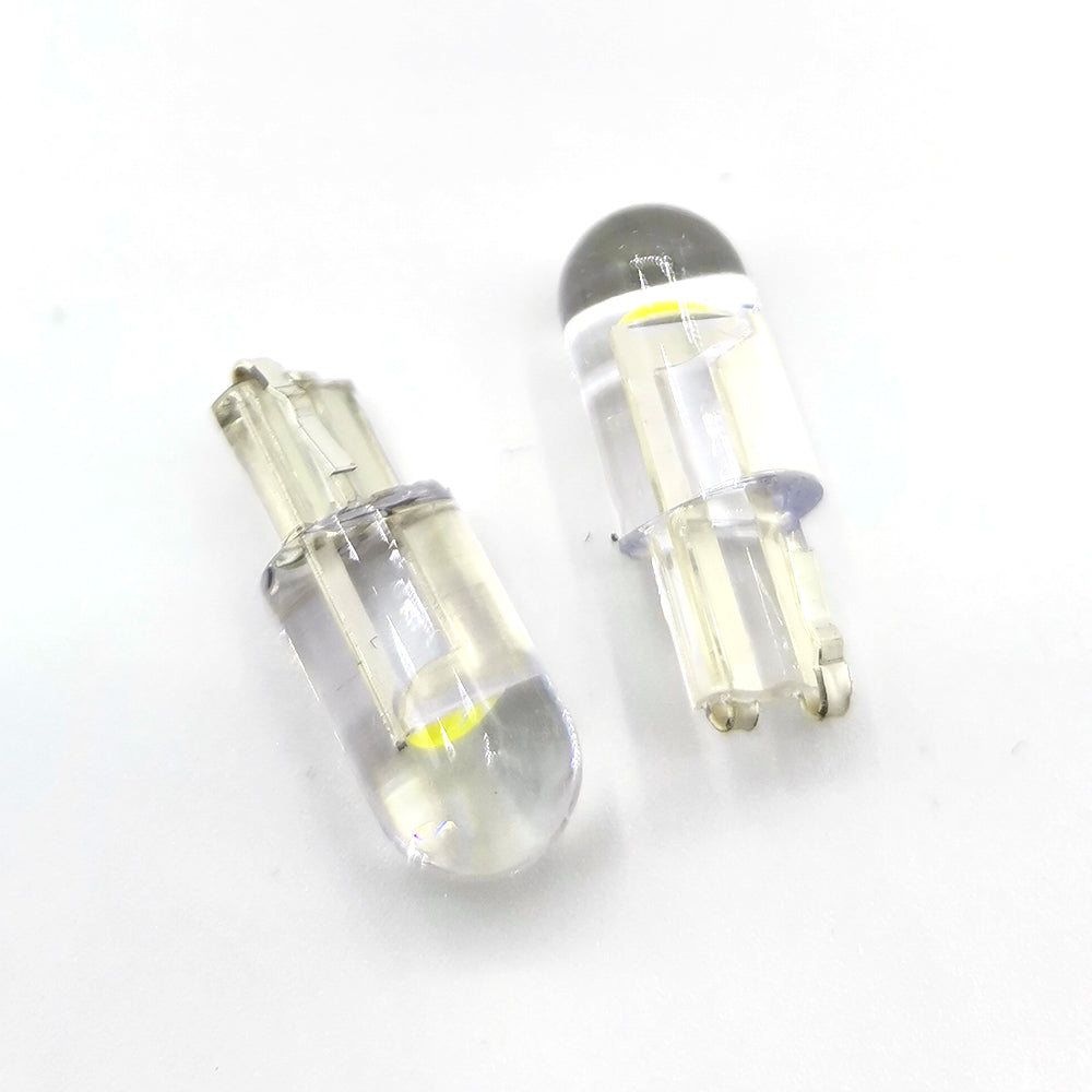 LED Bulbs White COB Glass Car Light for License Plate Dome Reading DRL Auto Interior Exterior Lamp