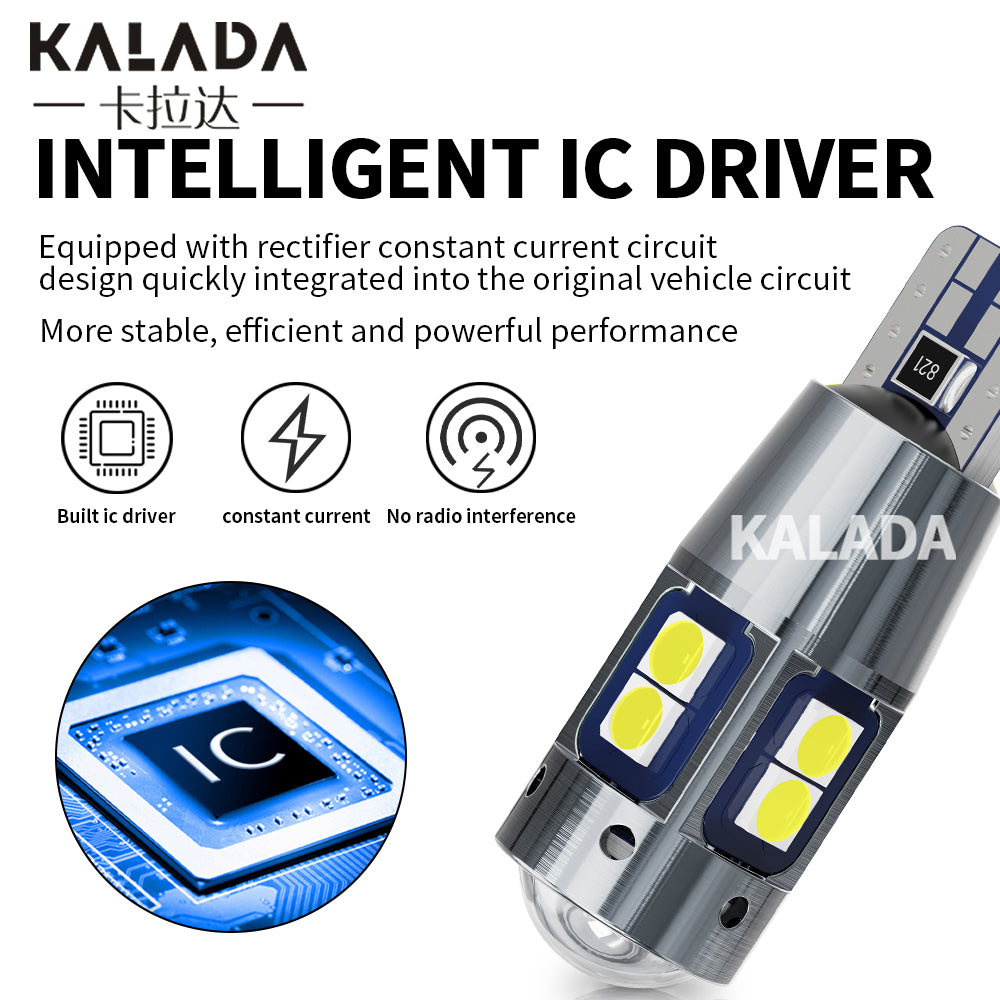 LED Bulbs CANBUS No Error SMD Super Bright Interior Side Light Marker Parking Car Lamps 5W5 Auto Lighting