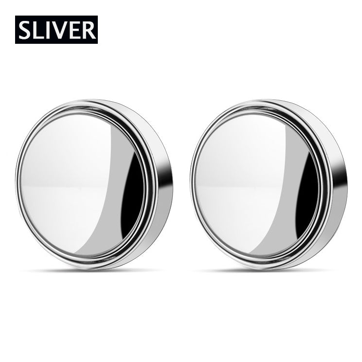 Adjustable Car Blind Spot Mirror, Wide Angle Convex Rearview Mirror for Reverse, Lane Change & Parking Safety