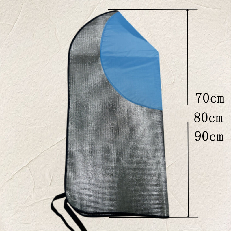 Sun  Rain Protection Hooded Cape Breathable UV Hat For Farming  Gardening With Wide Brim  Neck Cove 3