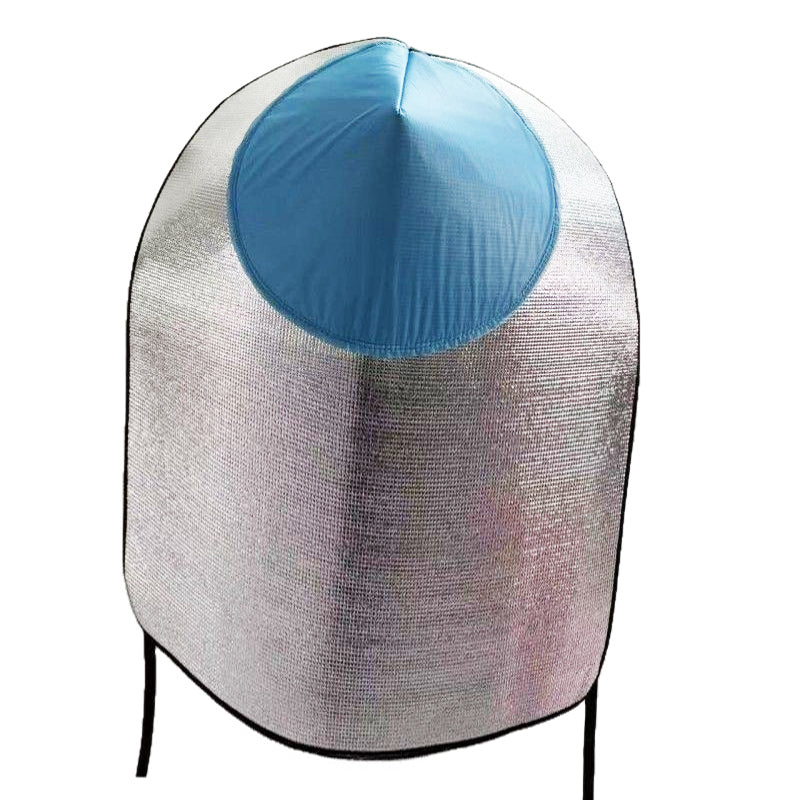 Sun  Rain Protection Hooded Cape Breathable UV Hat For Farming  Gardening With Wide Brim  Neck Cove 6