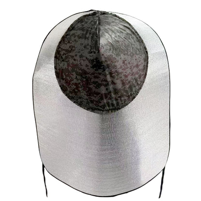 Sun  Rain Protection Hooded Cape Breathable UV Hat For Farming  Gardening With Wide Brim  Neck Cove 7