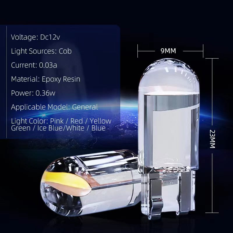 License Plate & Dome Light Bulb, Marker Wedge Reading Lamp in White, Blue, Red
