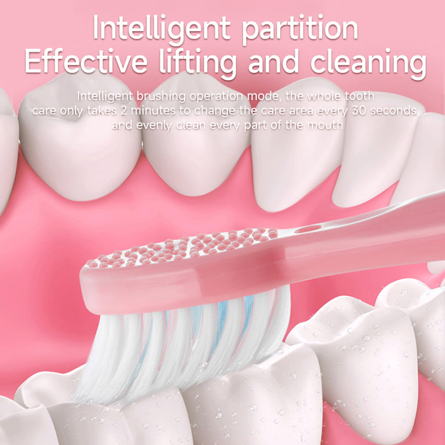 Premium Electric Toothbrush, Long-Lasting, Waterproof Oral Care for Adults