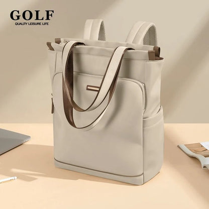 GOLF Womens Backpack Convertible Shoulder Bag with Laptop Sleeve and Hidden Pocket