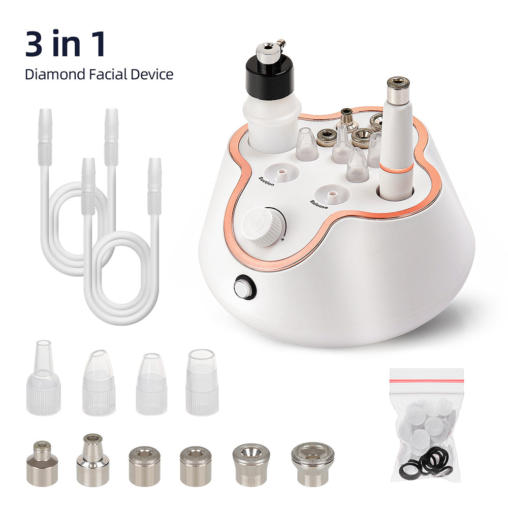 Professional Diamond Microdermabrasion Machine Home Use Facial Peeling, Exfoliation, Face Deep Cleaning Skin Care Beauty