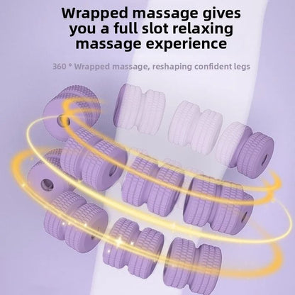 28Wheel Annular Leg Clamp Massager For Body Slimming And AntiCellulite Relief 2