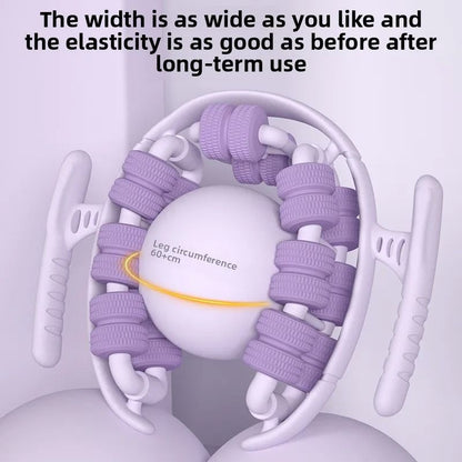 28Wheel Annular Leg Clamp Massager For Body Slimming And AntiCellulite Relief 4