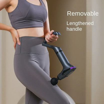 Multifunctional Deep Tissue LongHandle Massage Gun For Muscle Relaxation 2
