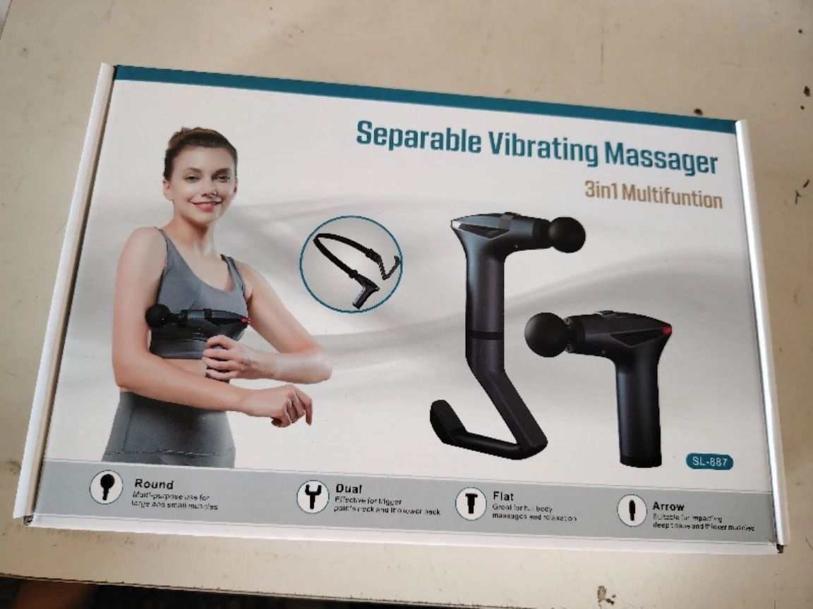 Multifunctional Deep Tissue LongHandle Massage Gun For Muscle Relaxation 5