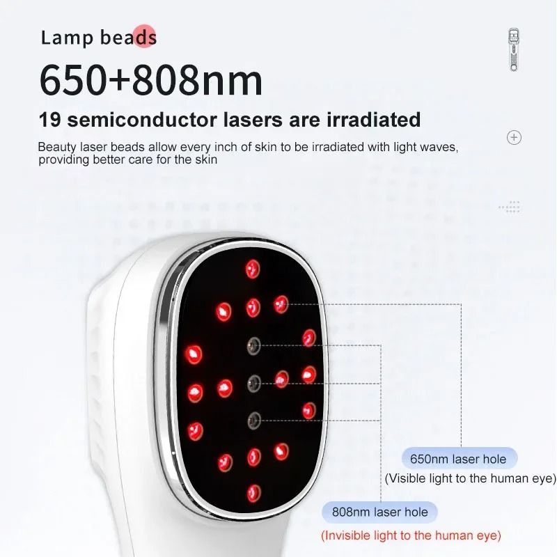 Red Light Therapy Facial Massager For AntiAging And Skin Tightening 1