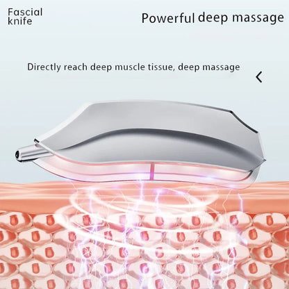 Electric Fascia Knife Massager With LCD Display And Warm Vibration Therapy 1