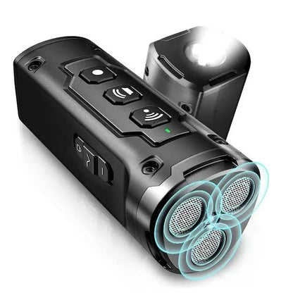 Pet Dog Repeller Ultrasonic Dog Training Device Rechargeable Bark Control With LED Flashlight For O 7