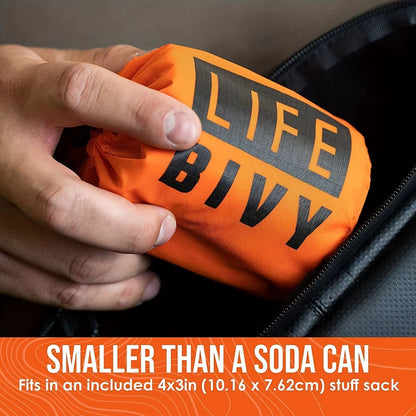 Portable Waterproof Emergency Sleeping Bag Thermal Survival Blanket for Outdoor Rescue and Camping