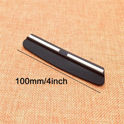 Kitchen Knife Sharpening Stone,Precision Angle Guide & Diamond Coated Sharpener for Chefs Knives,Scissors & Tools