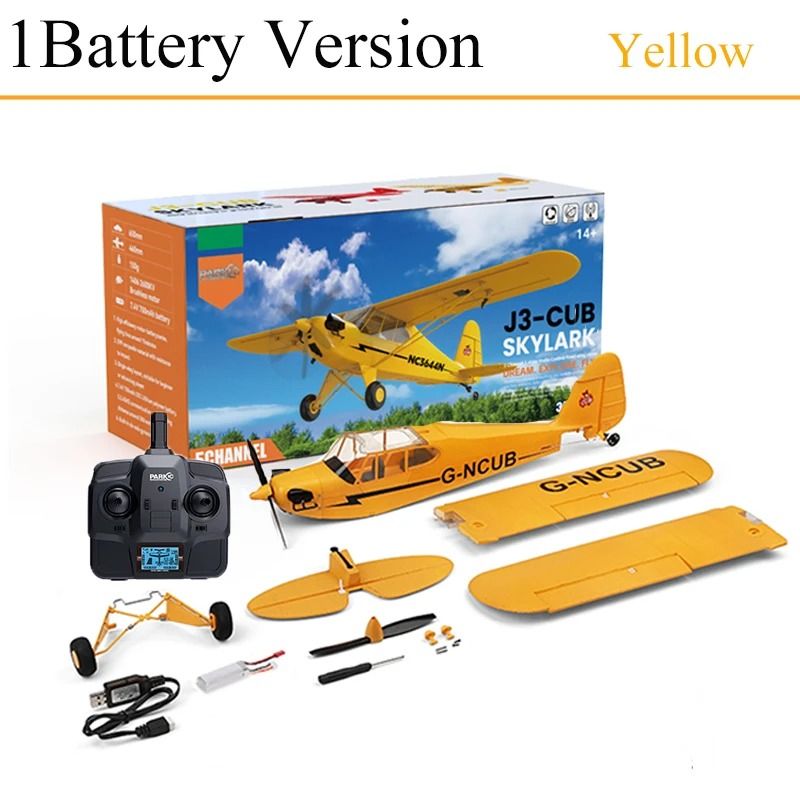 Hot Sale RC Plane RTF 24G Brushless Motor Remote Control Airplane Wltoys A160 Upgraded J3CUB Ready  9