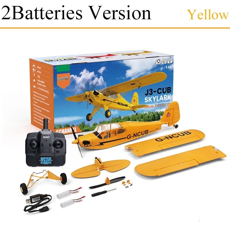 Hot Sale RC Plane RTF 24G Brushless Motor Remote Control Airplane Wltoys A160 Upgraded J3CUB Ready  10