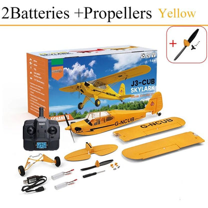 Hot Sale RC Plane RTF 24G Brushless Motor Remote Control Airplane Wltoys A160 Upgraded J3CUB Ready  11