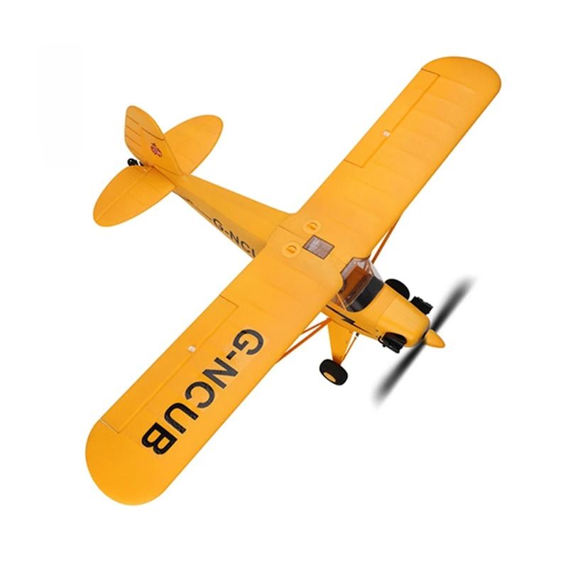 Hot Sale RC Plane RTF 24G Brushless Motor Remote Control Airplane Wltoys A160 Upgraded J3CUB Ready  2