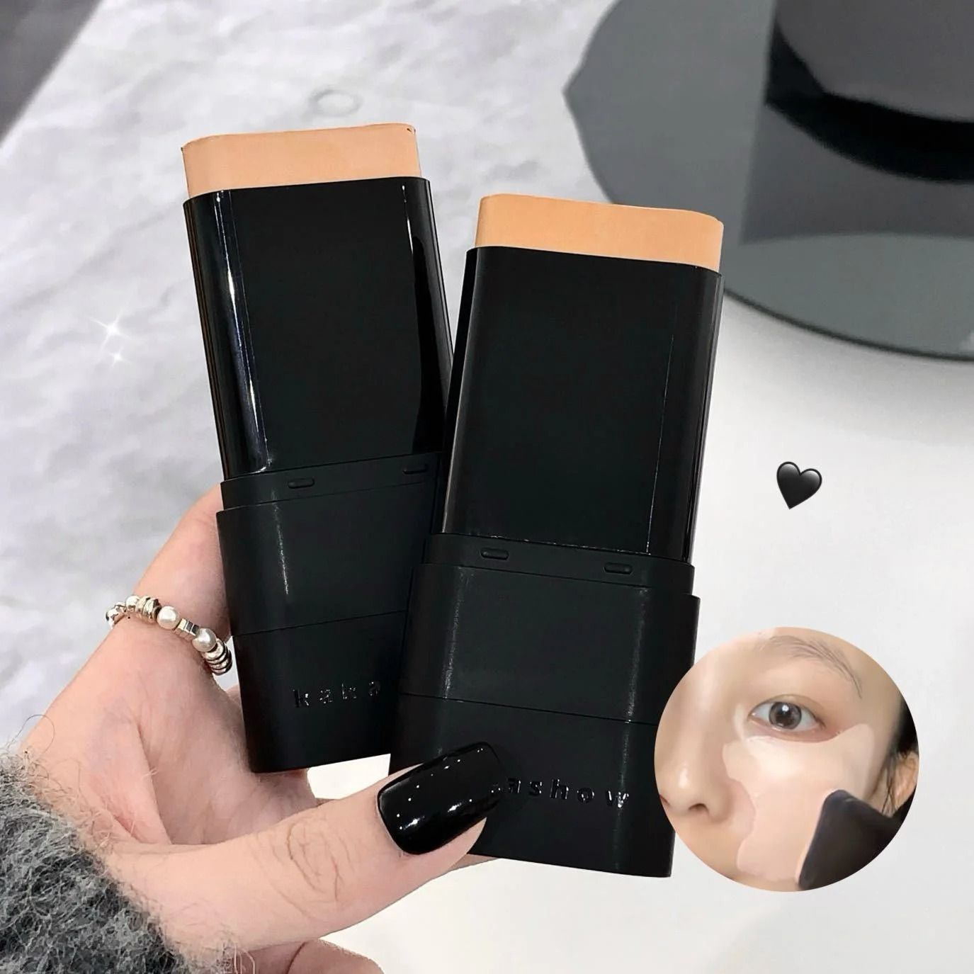 Eraser Foundation Stick Water Moist Light Concealer For Acne Scars And Dark Under Eye Circles 2