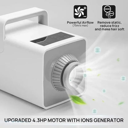High Velocity Pet Hair Dryer 43HP With Adjustable Heat And LCD Touch Control For Dogs And Cats 1