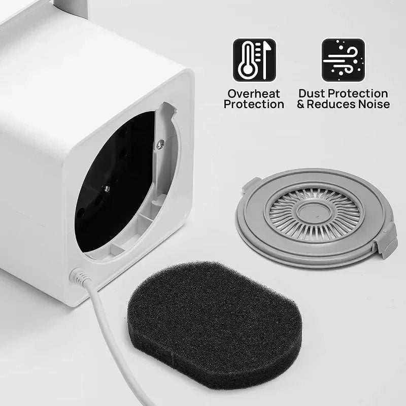 High Velocity Pet Hair Dryer 43HP With Adjustable Heat And LCD Touch Control For Dogs And Cats 4