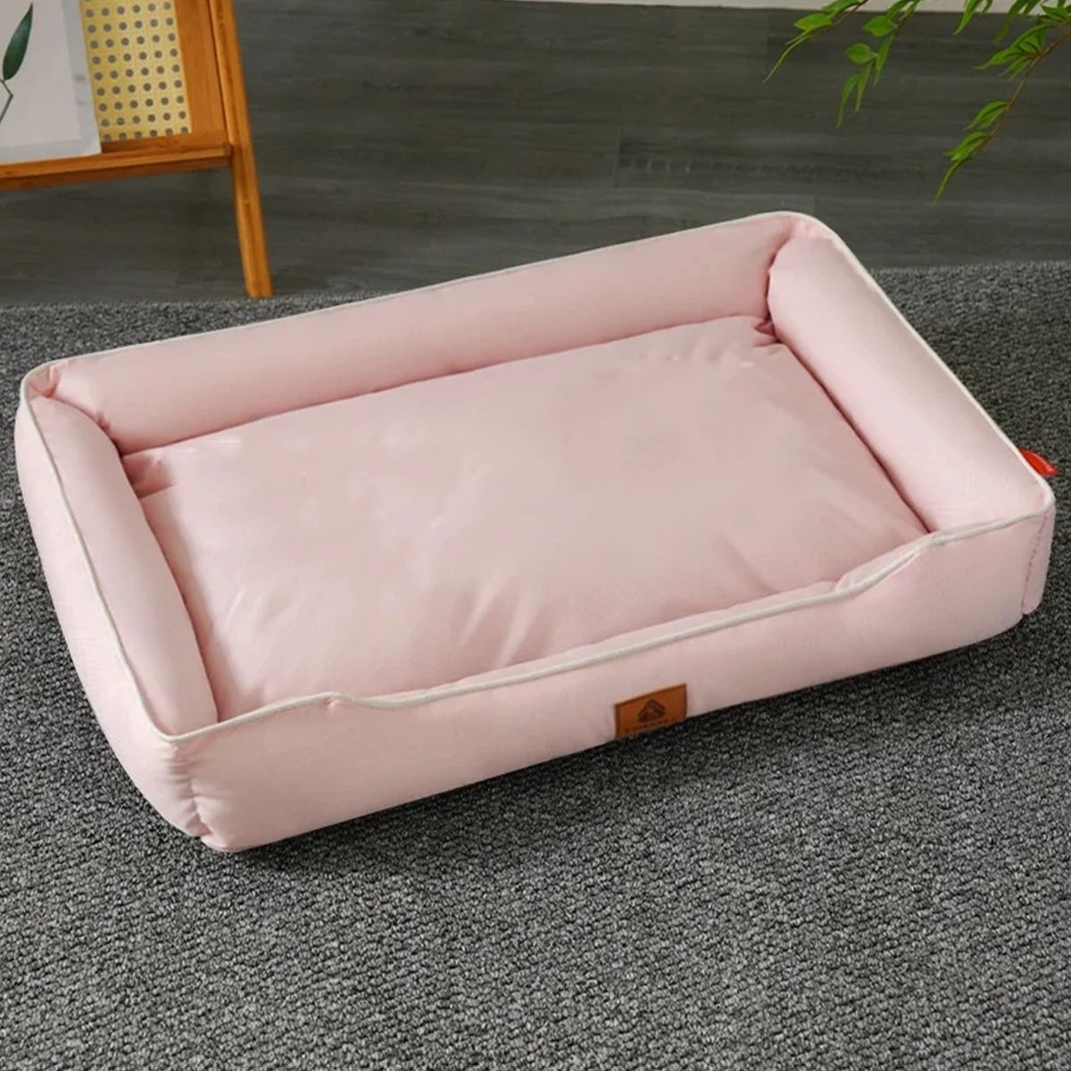 Four Season Waterproof Square Dog Bed For Large Dogs And Cats With Thickened Cushion And BiteResist 6