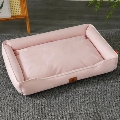 Four Season Waterproof Square Dog Bed For Large Dogs And Cats With Thickened Cushion And BiteResist 6