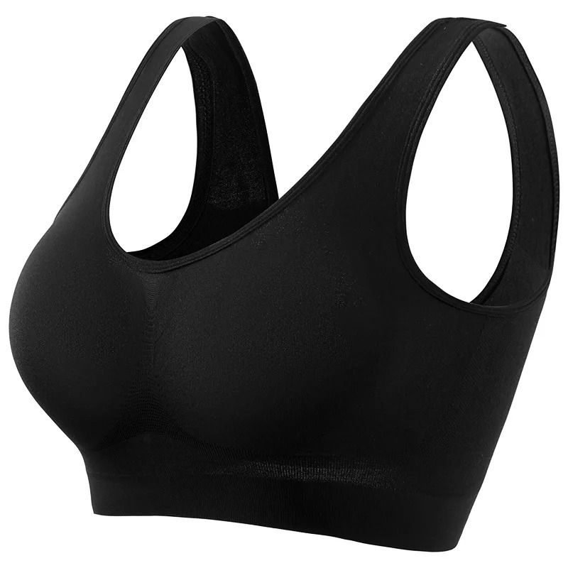 Women Sports Bra Seamless Large Size Yoga Vest With Removable Pads 6