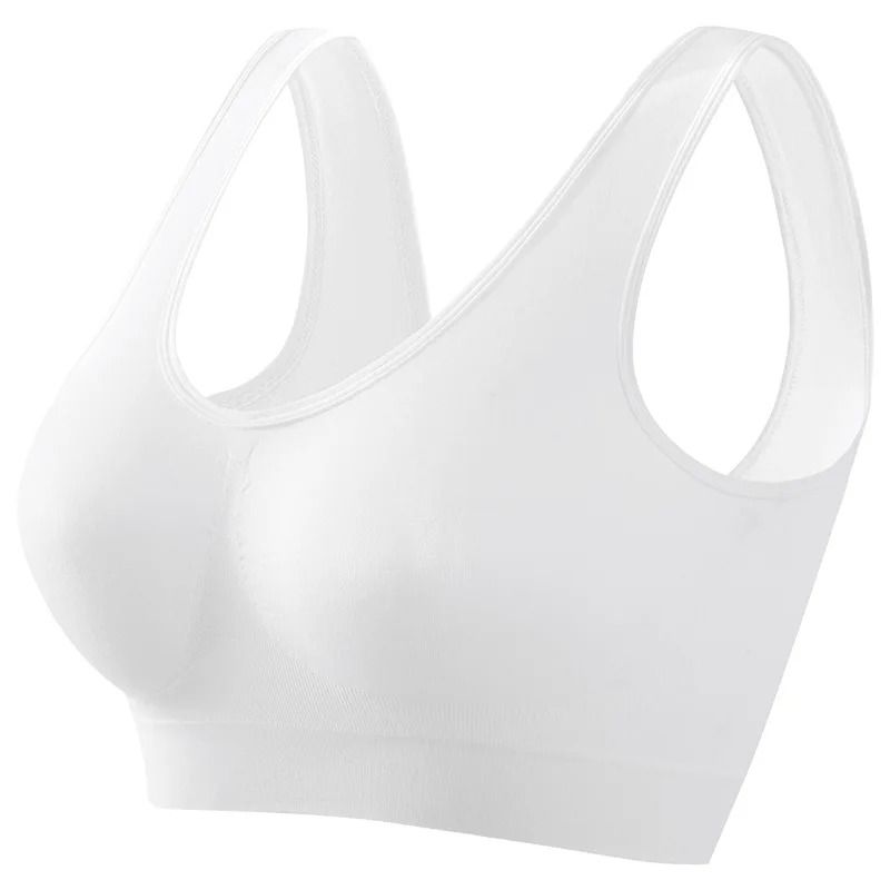 Women Sports Bra Seamless Large Size Yoga Vest With Removable Pads 7