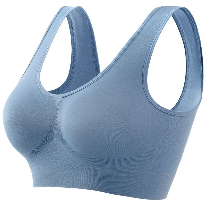 Women Sports Bra Seamless Large Size Yoga Vest With Removable Pads 13