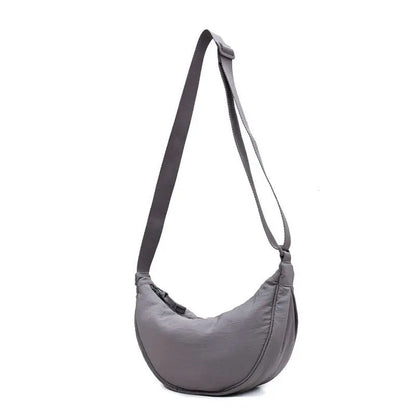 Vintage Simple Design Ladies Nylon Messenger Bag Small Shoulder Hobo Purse For Women  Girls 9
